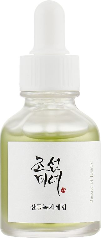 Купити Заспокійлива сироватка із зеленим чаєм та пантенолом Beauty of Joseon Calming Serum: Green Tea + Panthenol на LovelyBunny.com.ua