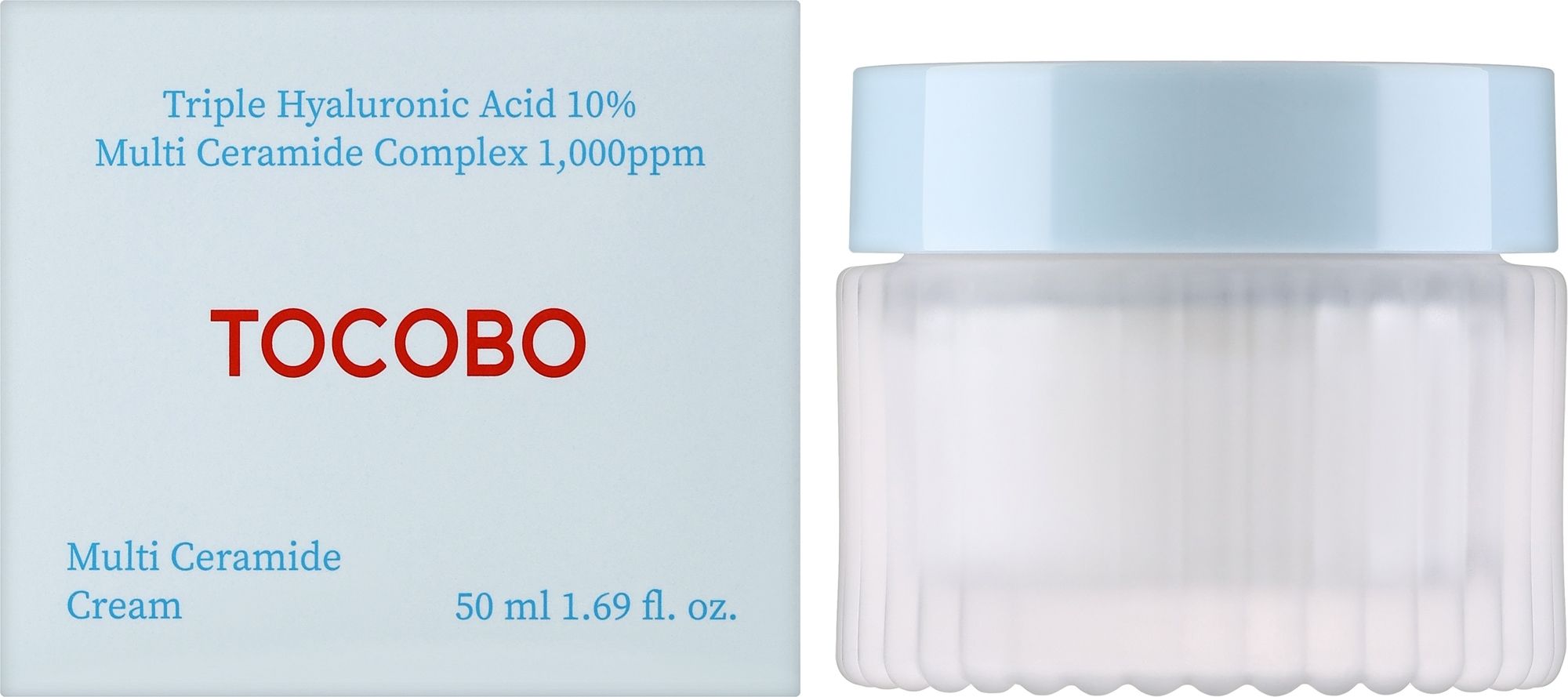 Купити Глибокозволожувальний крем з комплексом керамідів TOCOBO Multi Ceramide Cream на LovelyBunny.com.ua