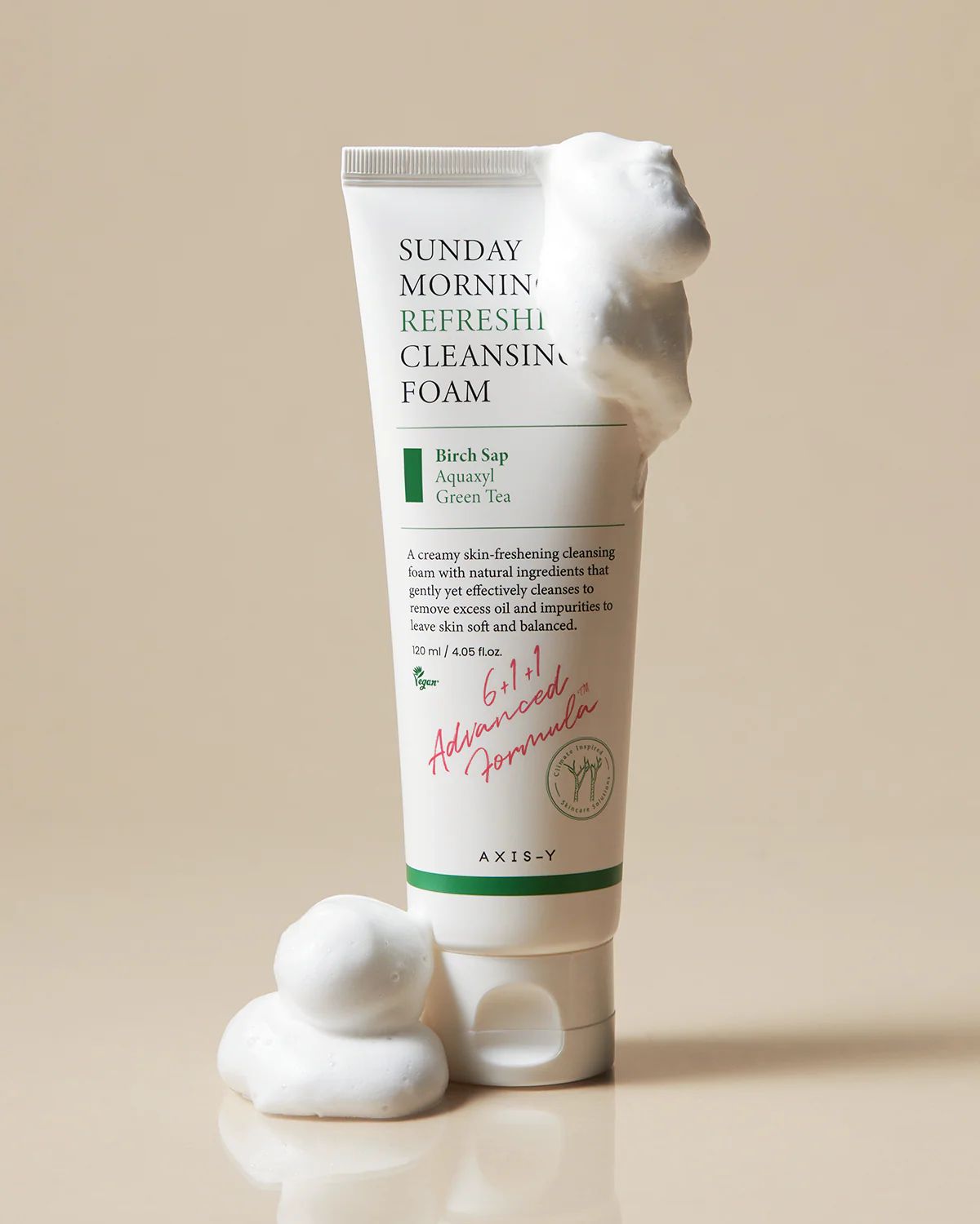 Купити Пінка для вмивання AXIS-Y Sunday Morning Refreshing Cleansing Foam на LovelyBunny.com.ua