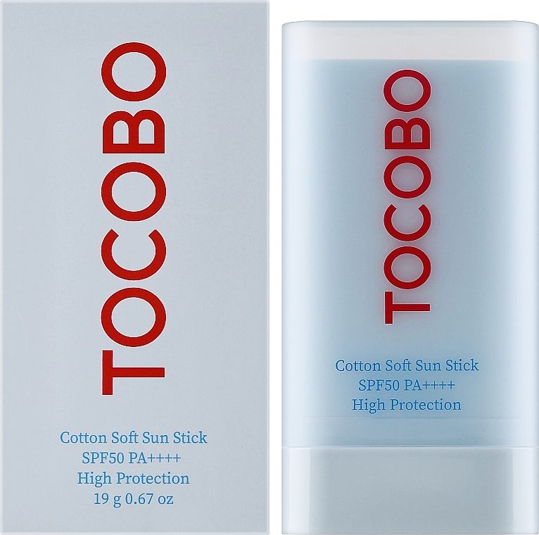 Купити Матуючий сонцезахисний стік з екстрактом бавовни TOCOBO Cotton Soft Sun Stick на LovelyBunny.com.ua