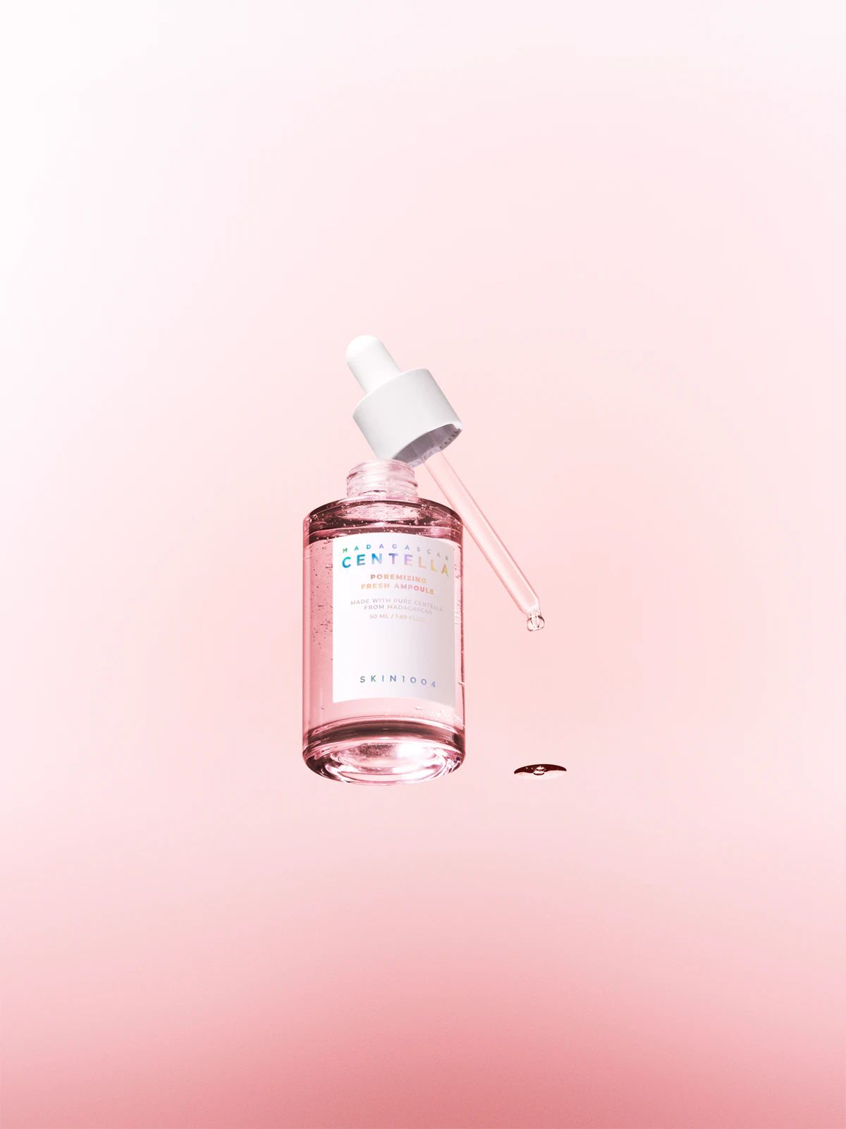 Купити Себорегулююча ампула для звуження пор з центелою SKIN1004 Madagascar Centella Poremizing Fresh Ampoule на LovelyBunny.com.ua