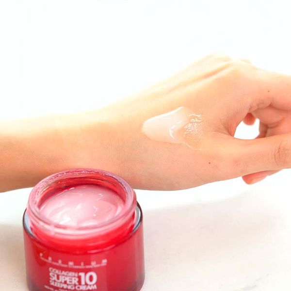 Купити Омолоджуючий нічний крем для обличчя з колагеном MEDI-PEEL Collagen Super10 Sleeping Cream на LovelyBunny.com.ua