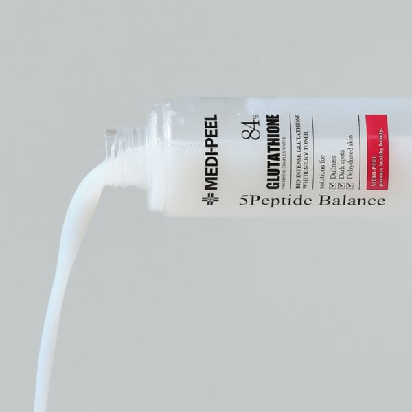 Купити Тонер з глутатіоном, пептидним комплексом і вітамінами MEDI-PEEL Bio Intense Glutathione White Silky Toner на LovelyBunny.com.ua