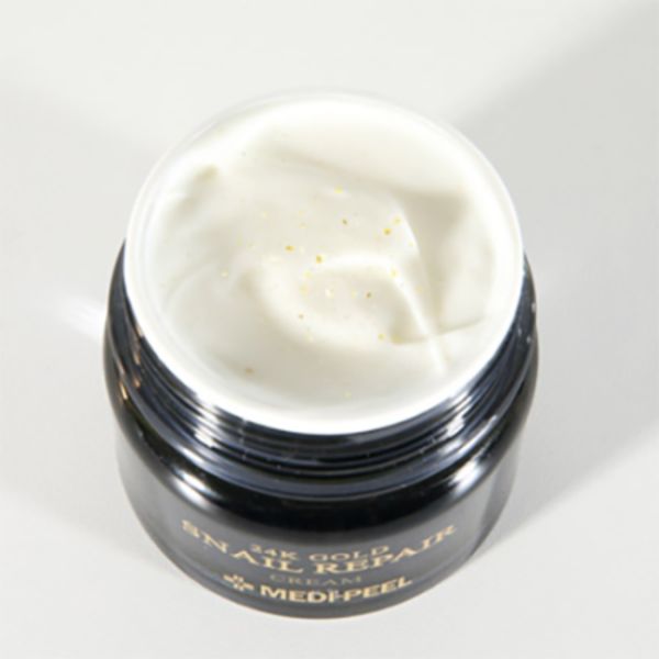 Купити Антивіковий крем з екстрактом слизу равлика MEDI-PEEL 24K Gold Snail Repair Cream на LovelyBunny.com.ua