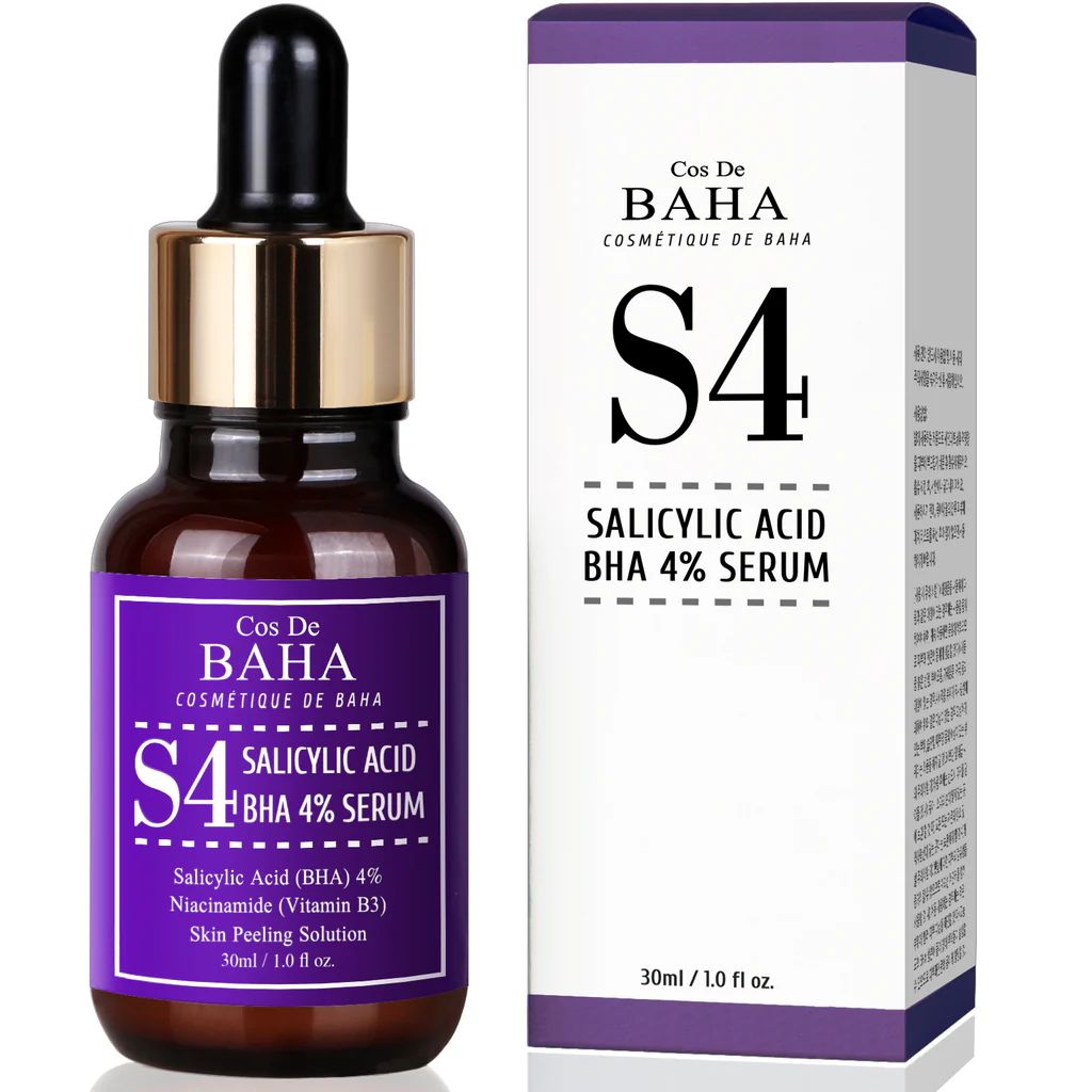Купити Кислотна сироватка для проблемної шкіри Cos De BAHA Salicylic Acid 4% Serum (S4) на LovelyBunny.com.ua