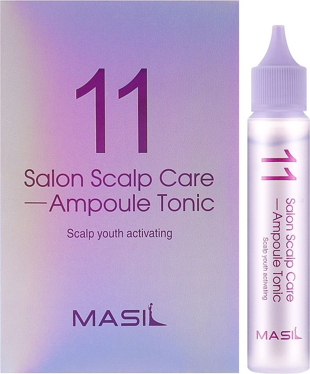 Купити Оздоровлюючий тонік-ампула для шкіри голови Masil 11 Salon Scalp Care Ampoule Tonic на LovelyBunny.com.ua