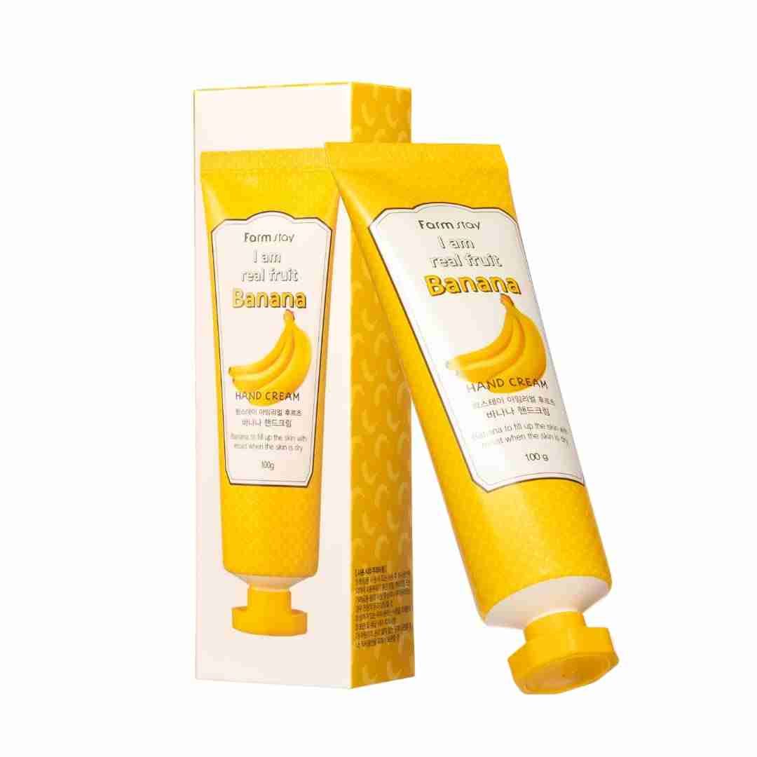 Купити Крем для рук з екстрактом банана FarmStay Banana Hand Cream на LovelyBunny.com.ua