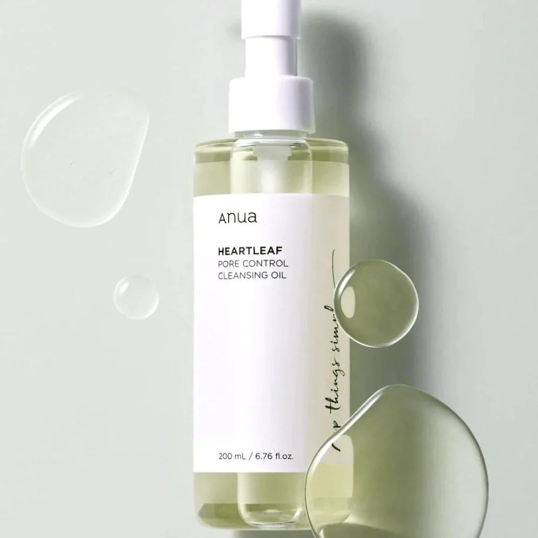 Купити Гідрофільна олія для глибокого очищення шкіри Anua Heartleaf Pore Control Cleansing Oil на LovelyBunny.com.ua