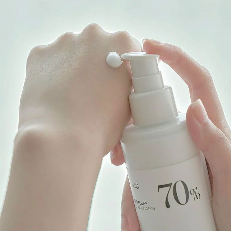 Купити Заспокійливий та зволожувальний лосьйон для обличчя Anua Heartleaf 70 Daily Lotion на LovelyBunny.com.ua