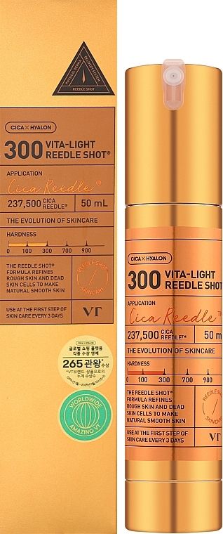 Купити Інтенсивна освітлювальна бустер-сироватка з вітаміном С VT Cosmetics Vita-Light Reedle Shot 300 на LovelyBunny.com.ua