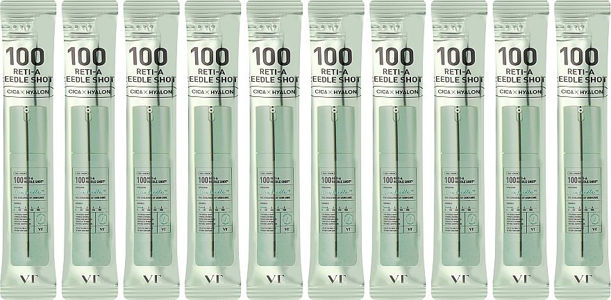 Купити Оновлювальна сироватка-бустер із ретинолом та мікроголками VT Cosmetics 100 Reti-A Reedle Shot на LovelyBunny.com.ua