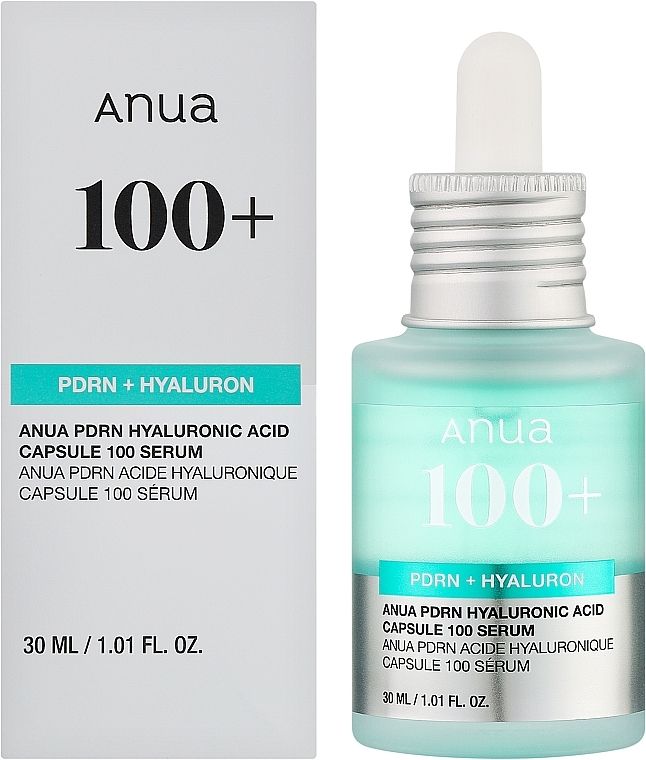 Купити Cироватка для сяяння шкіри з полінуклеотидами Anua PDRN Hyaluronic Acid Capsule 100 Serum на LovelyBunny.com.ua