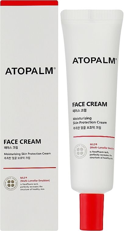 Купити Відновлювальний крем з емолентами для обличчя ATOPALM Face Cream на LovelyBunny.com.ua