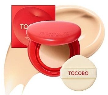 Купити Зволожувальний кушон з екстрактом яблука та сяючим фінішем TOCOBO Apple Dewy Fit Cushion на LovelyBunny.com.ua