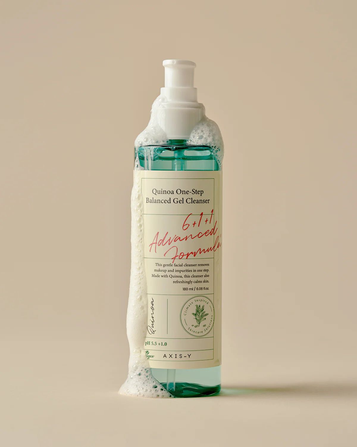 Купити Заспокійливий гель для вмивання AXIS-Y Quinoa One-Step Balanced Gel Cleanser на LovelyBunny.com.ua