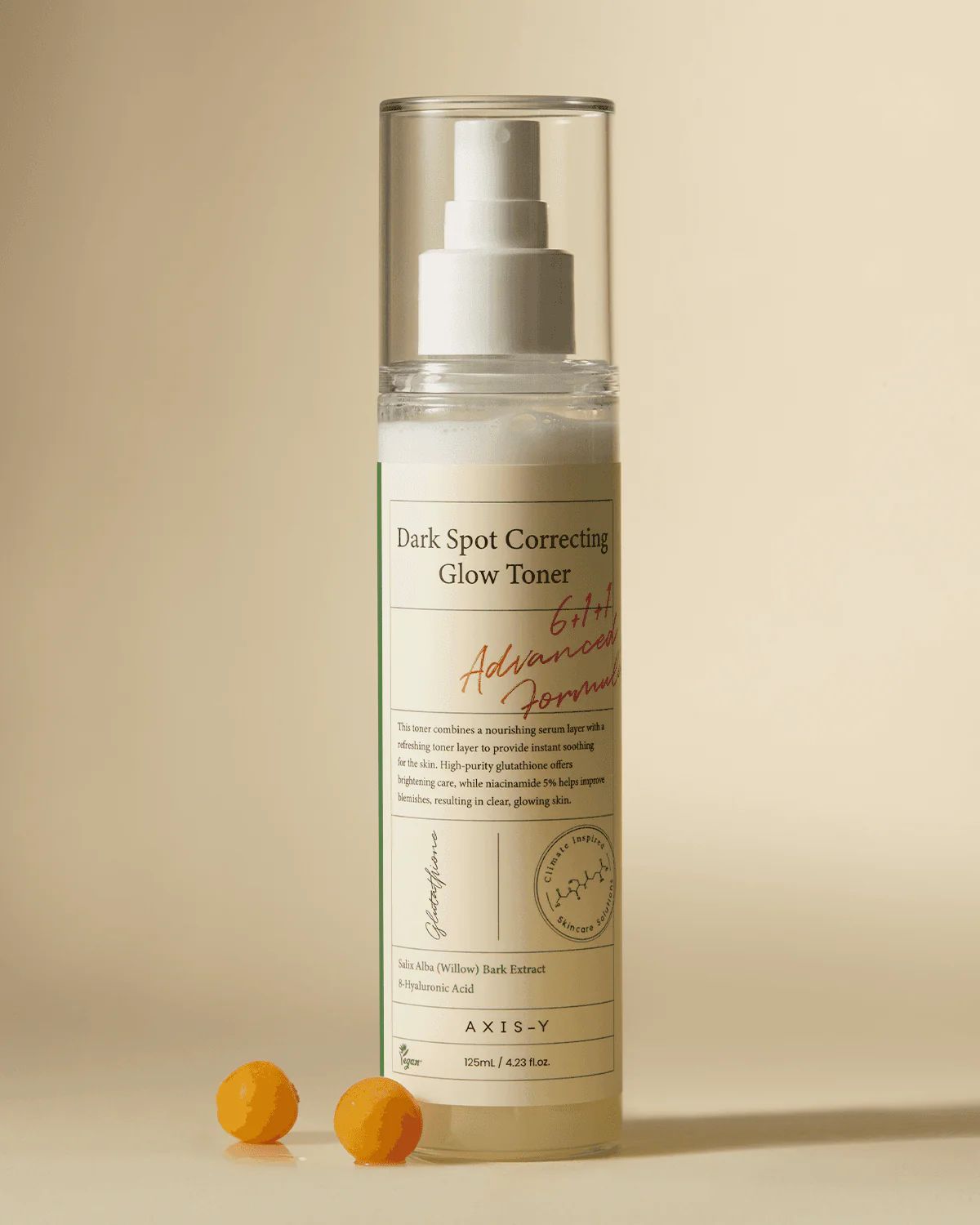 Купити Освітлюючий двофазний тонер у спреї AXIS-Y Dark Spot Correcting Glow Toner на LovelyBunny.com.ua