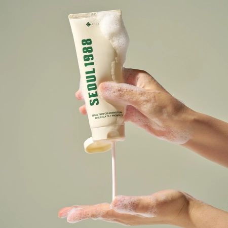 Купити Очищувальна пінка з комплексом CICA та BHA K-SECRET Seoul 1988 Cleansing Foam: Pine Cica 1% + Probiotics на LovelyBunny.com.ua