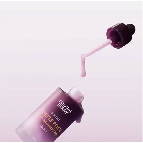 Купити Сироватка для звуження пор EQQUALBERRY Purple PDRN Pore Minimizing Serum на LovelyBunny.com.ua