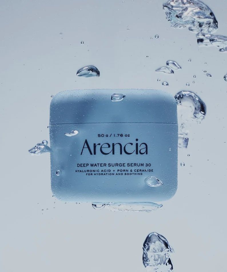 Купити Заспокійливий крем із пептидами, керамідами та ферментами Arencia Deep Water Surge Soothing Cream на LovelyBunny.com.ua