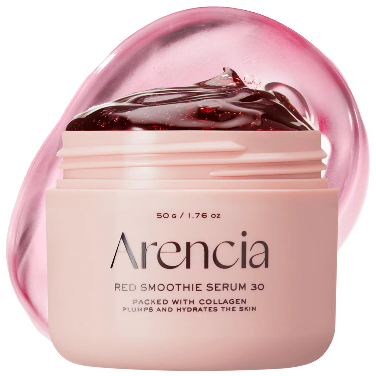 Купити Сироватка-желе з шипшиною на ніацинамідом Arencia Fresh Red Smoothie Serum 30 на LovelyBunny.com.ua