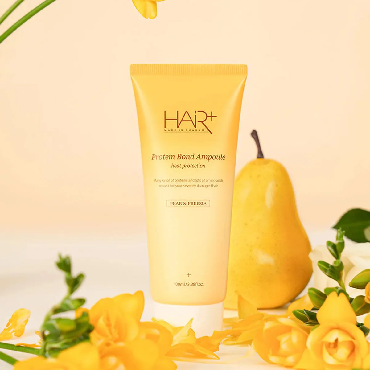 Купити Протеїнова відновлювальна маска HAIR+ Protein Bond Treatment Pear & Freesia на LovelyBunny.com.ua