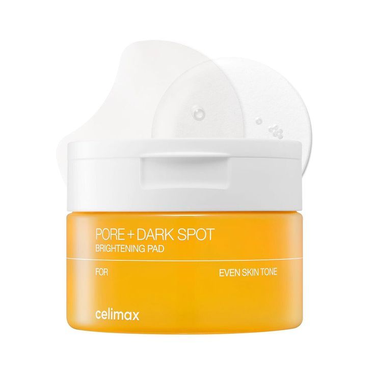 Купити Тонер-педи для вирівнювання тону та рельєфу обличчя Celimax Pore+Dark Spot Brightening Pad на LovelyBunny.com.ua