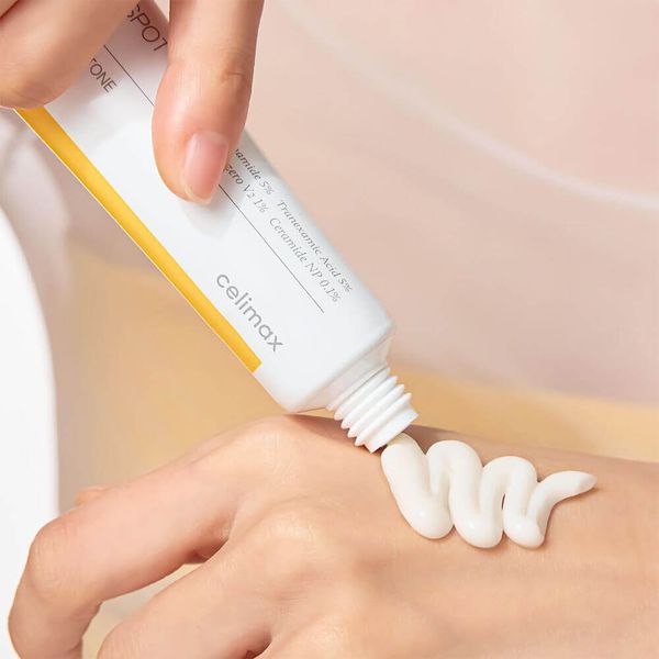 Купити Крем проти пігментації з ніацинамідом та церамідами Сelimax Pore+Dark Spot Brightening Cream на LovelyBunny.com.ua