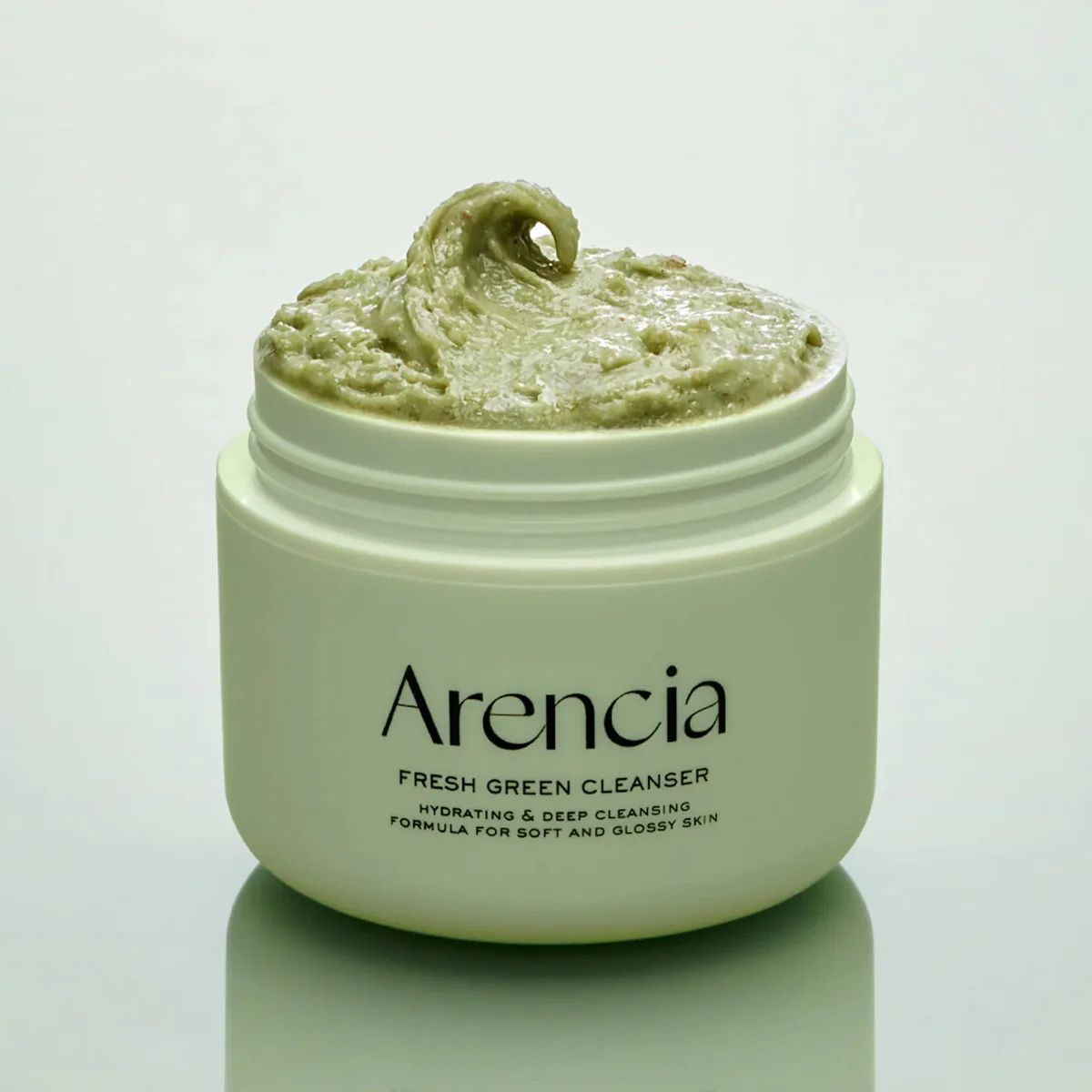 Купити Заспокійлива очищувальна пінка Arencia Fresh Green Rice Mochi Cleanser на LovelyBunny.com.ua