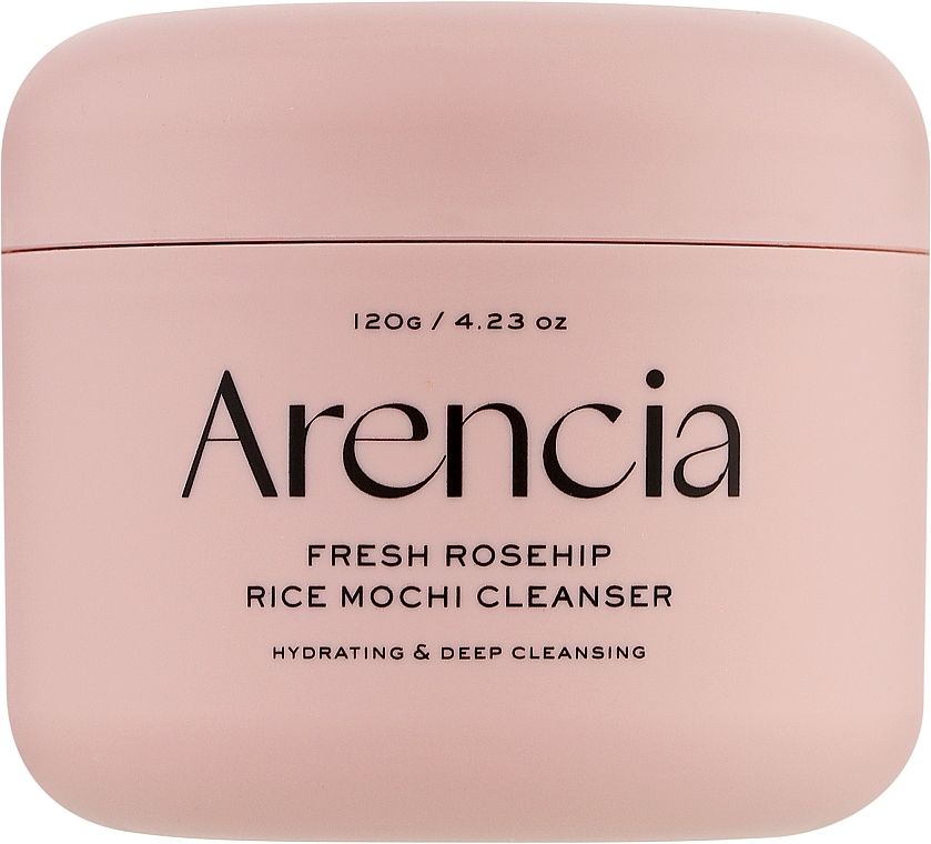 Купити Очищувальна паста для вмивання обличчя з шипшиною і рисом Arencia Fresh Rosehip Rice Mochi Cleanser на LovelyBunny.com.ua