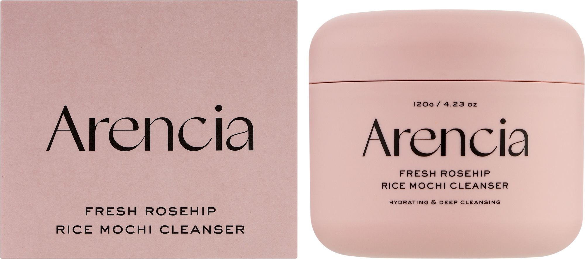Купити Очищувальна паста для вмивання обличчя з шипшиною і рисом Arencia Fresh Rosehip Rice Mochi Cleanser на LovelyBunny.com.ua