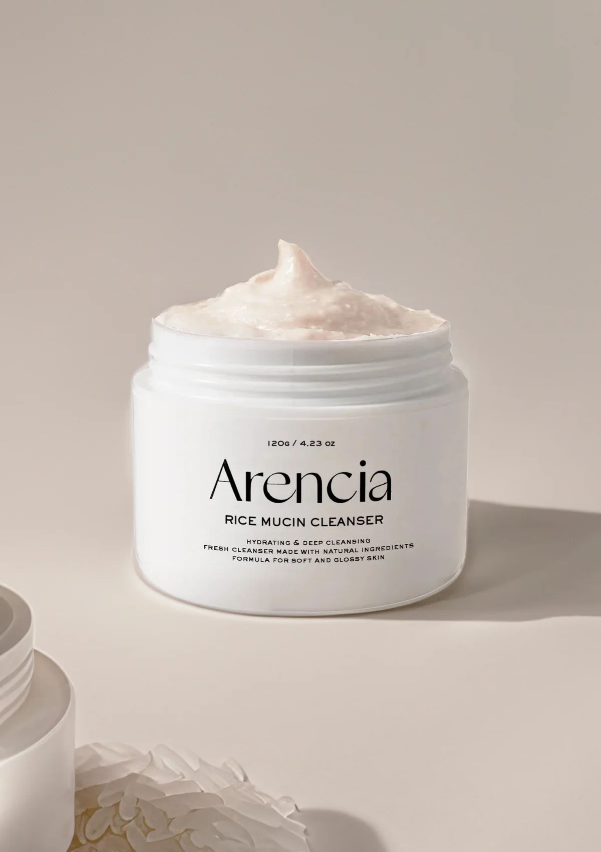 Купити Освітлювально-зволожувальна паста для вмивання обличчя Arencia Rice Mucin Cleanser на LovelyBunny.com.ua
