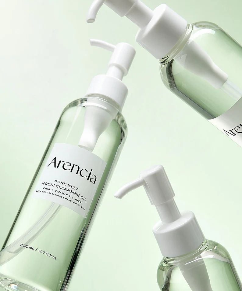 Купити Гідрофільна олія з рисовими висівками Arencia Pore Melt Mochi Cleansing Oil на LovelyBunny.com.ua